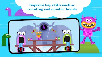 Game screenshot Maths: Teach Monster Numbers hack