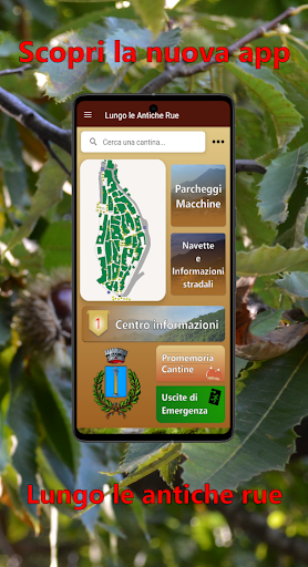 Android application Lungo le antiche rue screenshort