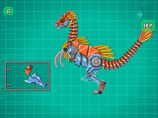 Robot Therizinosaurus Toy War