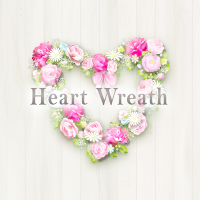 Обои и иконки Heart Wreath