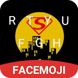 Superhero Man Emoji Keyboard Theme for JL icon