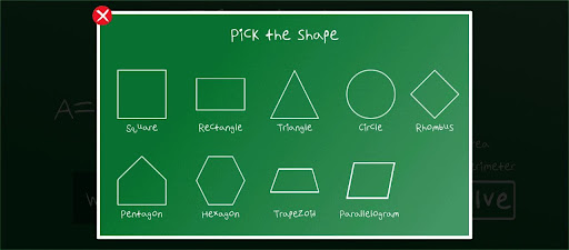 Shape Area Calculator Screen 2