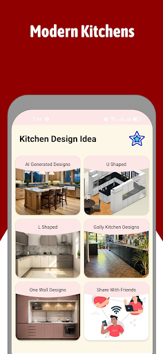 Modern Kitchen Design Ideas Screenshot 1 - AppWisp.com
