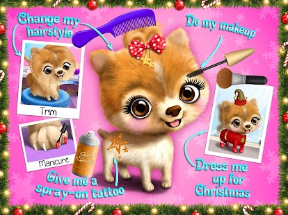 Christmas Animal Hair Salon 2 Screenshot