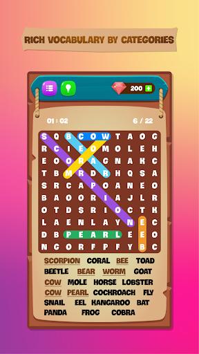 Word Search With Categories Screen 2