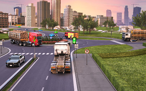 Heavy Truck Simulator Games 3D Varies with device APK screenshots 6