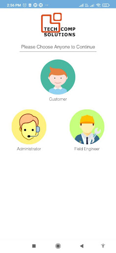 Techcomp Support Screen 2
