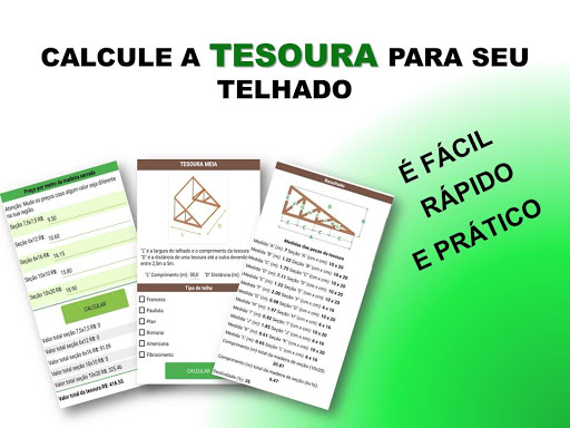 Android application O seu telhado screenshort