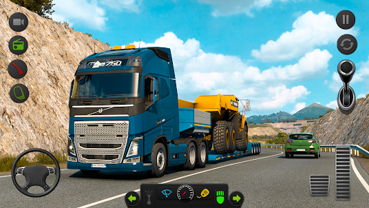 Heavy Euro Truck Transporter