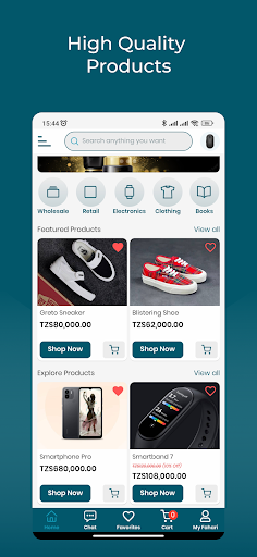 Android application Fahari Mall screenshort