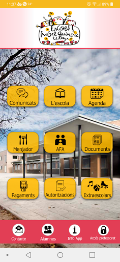 Android application Escola Àngel Guimerà screenshort