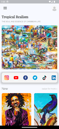 Android application Tropical Realism screenshort