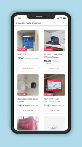 Ismart Power Solution Screen 2