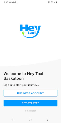 Android application Hey Taxi Saskatoon screenshort
