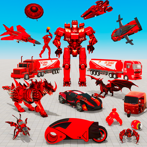Oil Tanker Robot Transform War logo