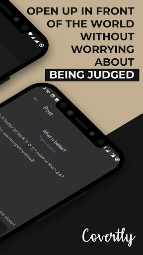 Covertly Ask Anonymously