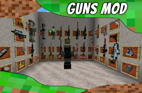 Mod Guns for MCPE. Weapons mod