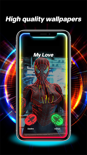 Android application Edge Light Call Screen Themes screenshort