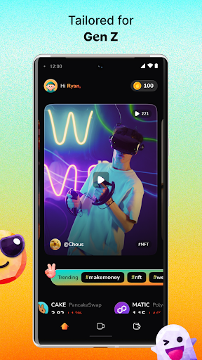 TingMe - Web3 Social & Wallet Screen 2