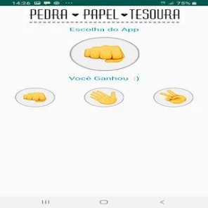Pedra, papel e tesoura – Apps no Google Play