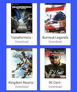 PSP Games APK + MOD (Unlocked) v1.3 4
