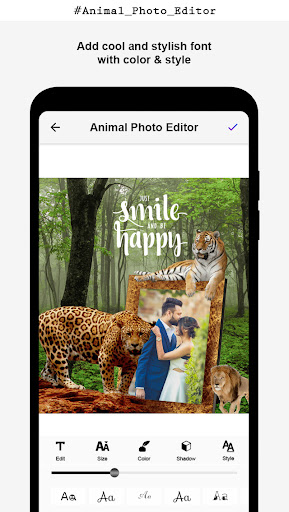 Animal Photo Frame & Editor screenshot 4