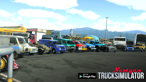 Nextgen: Truck Simulator APK v0.61 (MOD Free Purchase) poster-1