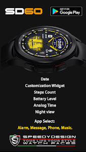 SD60: Analog watch face