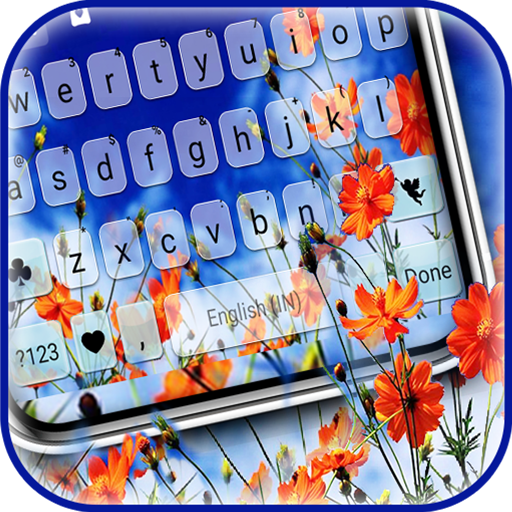 Summer Flower Keyboard Backgro logo