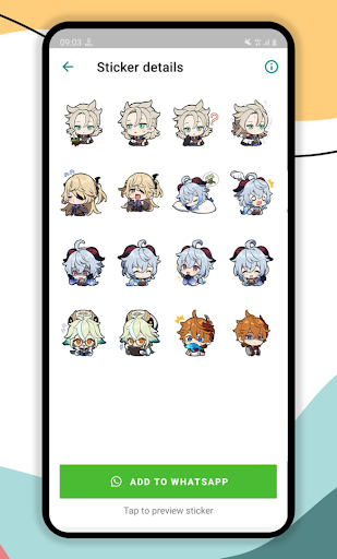 My Genshin Stickers Screen 3