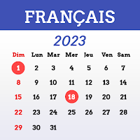 Français Calendrier 2023