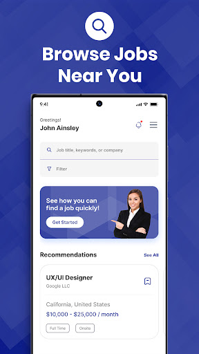 Screenshot of Yulys Job Search