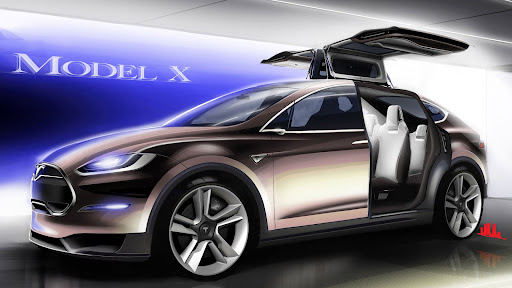 Tesla ModelX Screen 3