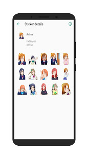 Anime Autocollants For WhatsApp - WAStickerApps 1.7 APK + Mod (Free purchase) for Android