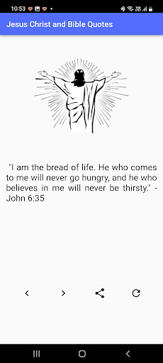 Jesus Christ and Bible Quotes Screen 2