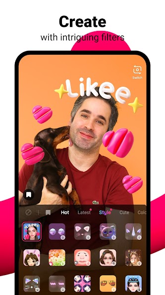 Likee—Платформа коротких видео 3.98.5 APK + Мод (Unlimited money) за Android
