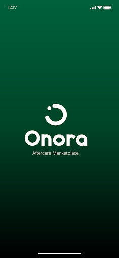 Android application Onora screenshort