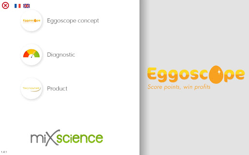 Android application Eggoscope screenshort