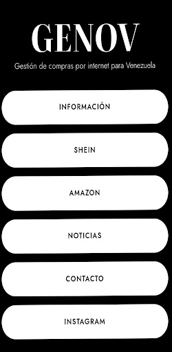 Android application GENOV screenshort