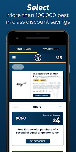 DiningAdvantage.com Screen 3