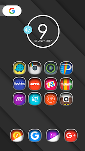 Aurum - Captura de pantalla del paquet d'icones