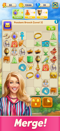 Game screenshot Merge Journey: Travel game mod apk