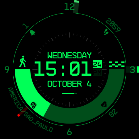 E-X Starfield Watch Face