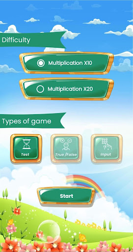 My Multiplications Screen 3