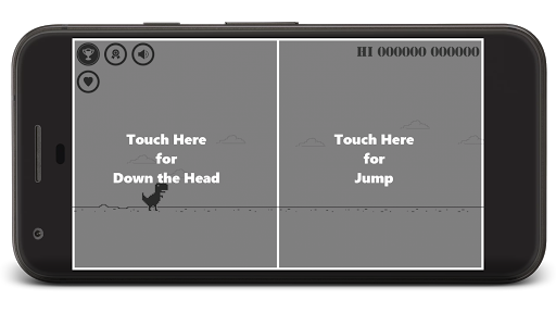 Android application Offline Dino Runner screenshort