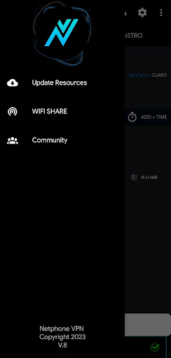 Netphone VPN Screen 2