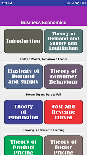 Business Microeconomics Screen 2