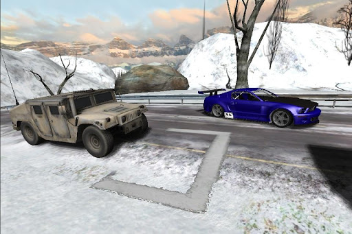 Snow Car Racing Screen 3