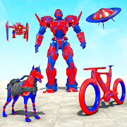BMX Cycle Robot Transform War 1.4 Icon