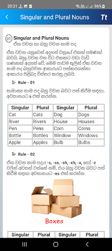 Bunny English (සිංහලෙන්) Screen 3